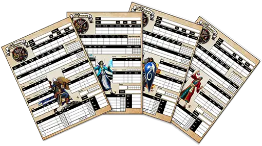 Charactersheets