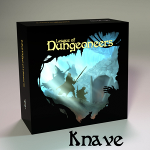 League of Dungeoneers, Gamefound Edition Knave box, Spanish