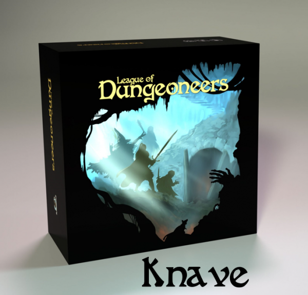 League of Dungeoneers, Gamefound Edition Knave box, Spanish